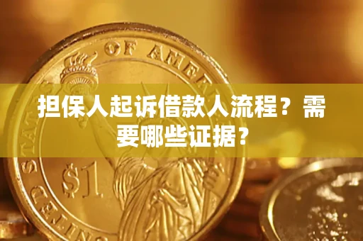 北京担保人起诉借款人流程?需要哪些证据? 北京担保人起诉借款人流程?需要哪些证据?